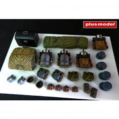 Diorama accessories: French backpacks (WWI)