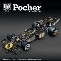 Kit 1/8e LOTUS 72D Emerson Fittipaldi   - Pocher