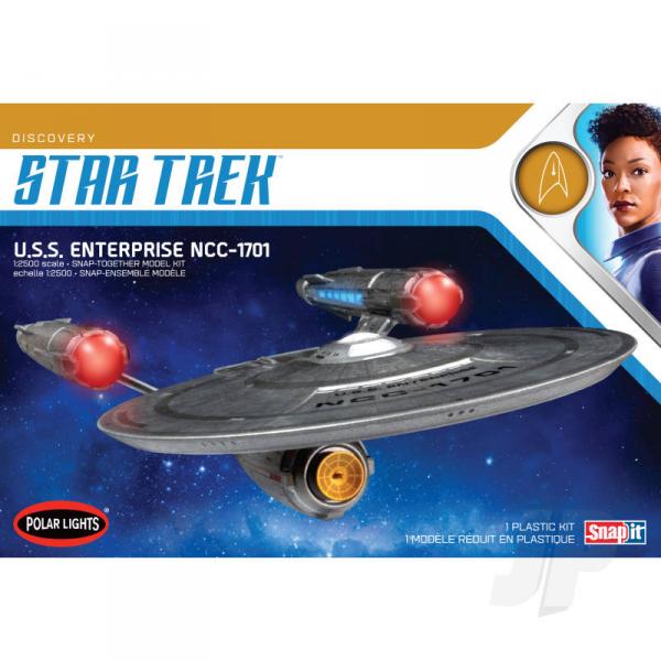 Star Trek Discovery USS Enterprise 1:2500 Snap Kit - POL971