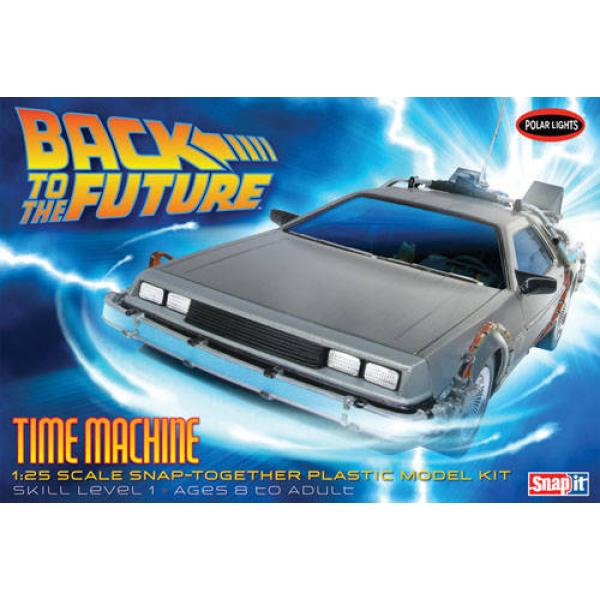 1:25 Back to the Future Time Machine (Snap Kit) - POL911
