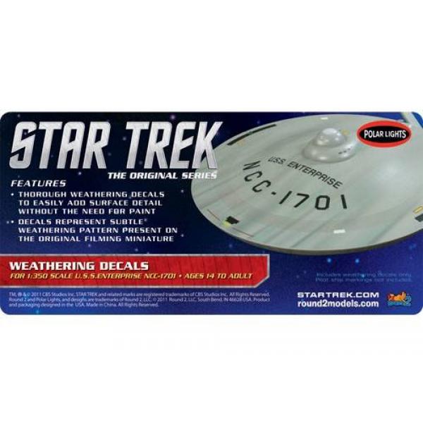 1:350 Star Trek U.S.S Enterprise Weathering - MKA008