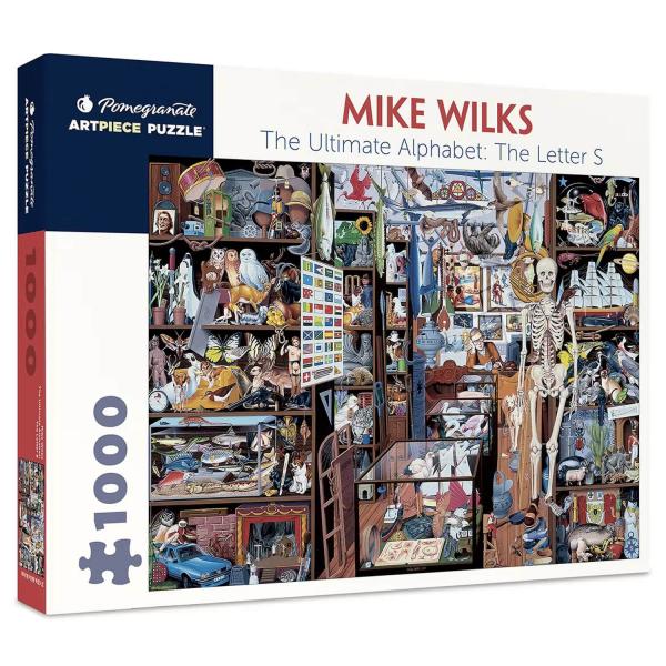 Puzzle 1000 pièces : L'Alphabet Ultime : La Lettre S, Mike Wilks - Pomegranate-AA896