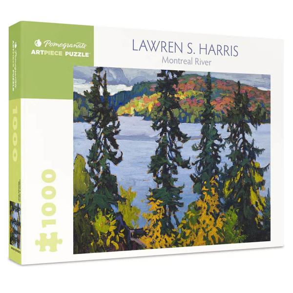 1000 piece puzzle : Montreal River, Lawren S. Harris - Pomegranate-AA1107