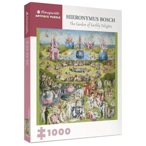 Puzzle de 1000 piezas : El jardín de las delicias, Hieronymus Bosch  - Pomegranate-AA1104