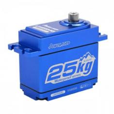 SERVO HD LW-25MG WATERPROOF ALU BLEU (25.0KG.0.14SEC)