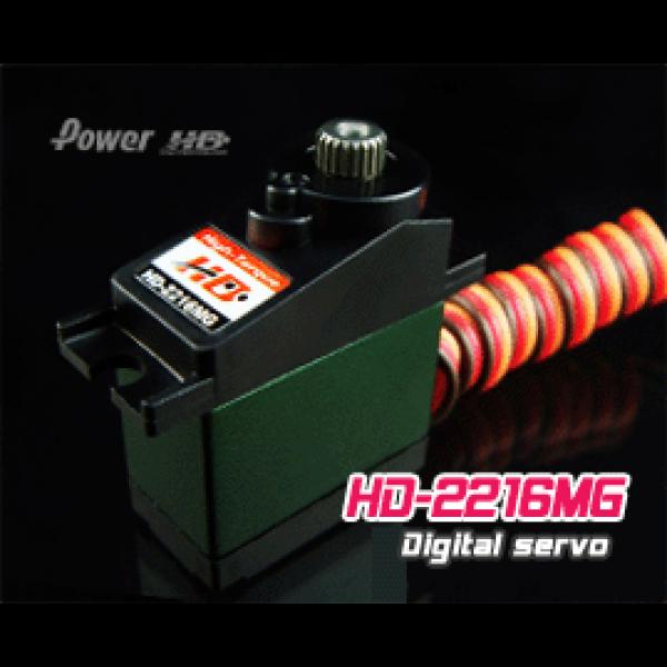 Servo HD2216MG MG Digital (3.9Kg/0.13Sec) - PHD-HD-2216MG