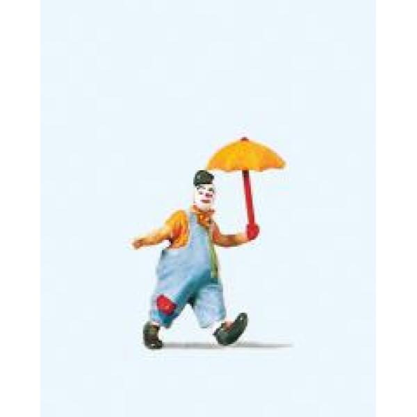 clown avec parapluie Preiser 1:87 - T2M-PR29001