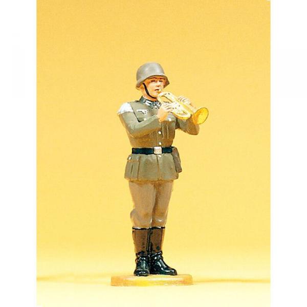 Figurine soldat Musicien debout  - Preiser-PR56034