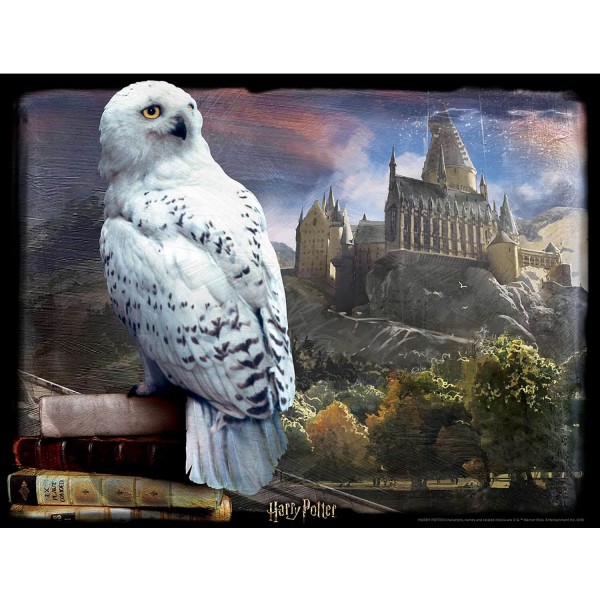 Puzzle 300 pieces: Super 5D puzzle Harry Potter: Hedwig  - Wizarding-58046