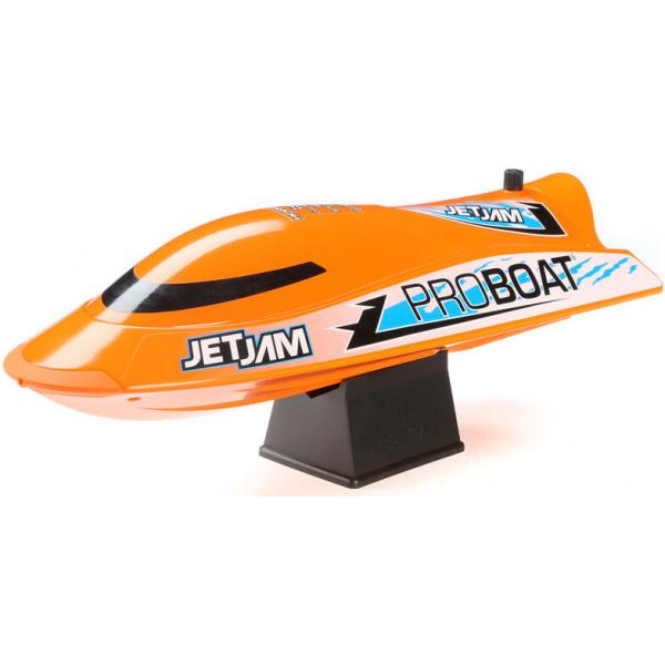 Proboat Jet Jam 12" Pool Racer Brushed Orange RTR - PRB08031V2T1