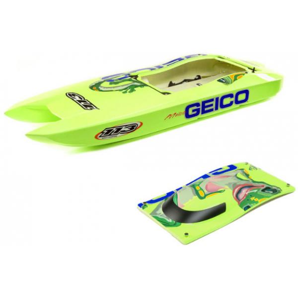 Proboat Hull and Canopy Set : 36-inch Miss Geico - PRB281120