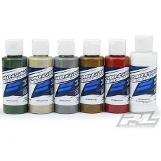 Proline RC Peinture Carrosserie Military Gr. - Sand - Gris - Earth - Mars - Clear