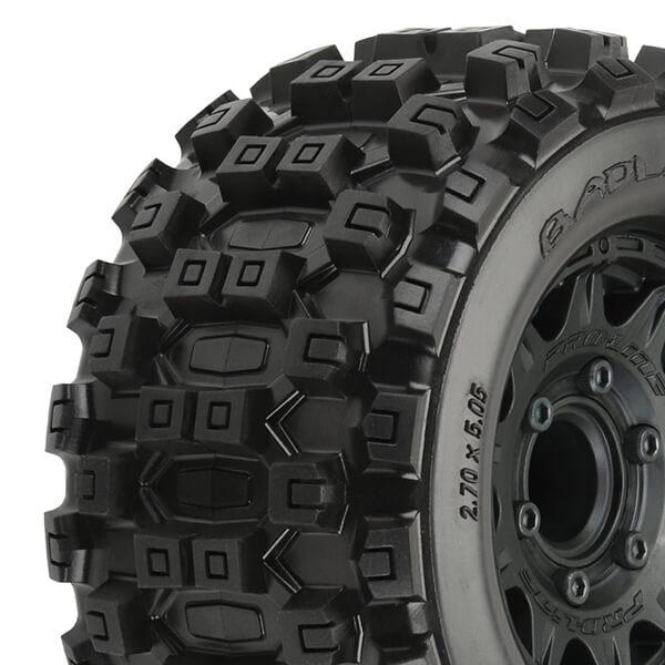 Proline Badlands Mx28 2.8" All Ter. Tyres Blk Raid Wheel 6X30 - PRO1012510