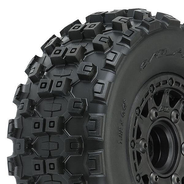 Proline Badlands Mx SC 2.2 - 3.0 M2 Tyres Raid 6X30 Wheels Bk - PRO1015610