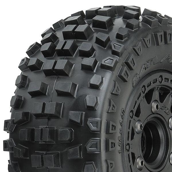 Proline Badlands SC 2.2 - 3.0 Tyres On Raid 6X30 Wheels Bk - PRO118210