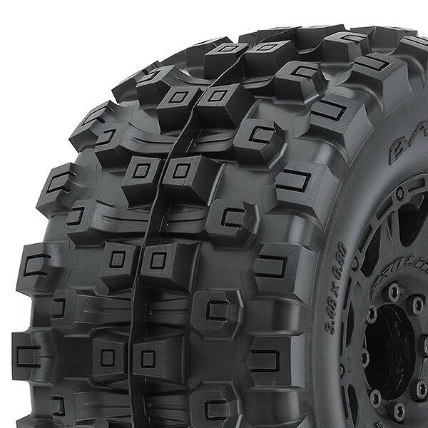 Proline Badlands Mx38 Hp 3.8" Tyre+Raid Noir 8X32 Hex 17Mm - PRO1016610