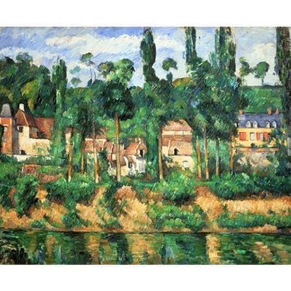 Puzzle d'art en bois 250 pièces Michèle Wilson - Cézanne : Le château de Médan - PMW-A210-250