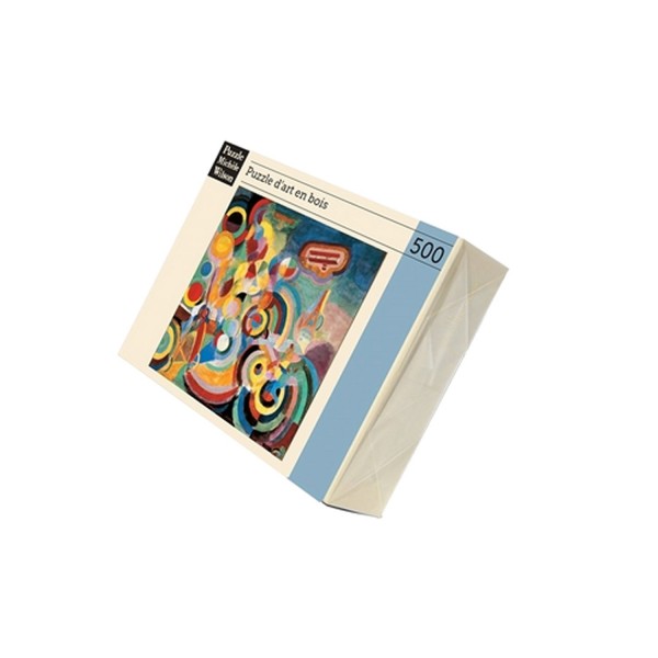 Puzzle d'art en bois 80 pièces Michèle Wilson - Delaunay : Hommage à