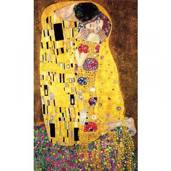 Puzzle d'art en bois 1000 pièces Michèle Wilson - Klimt : Le baiser - PMW-P108-1000