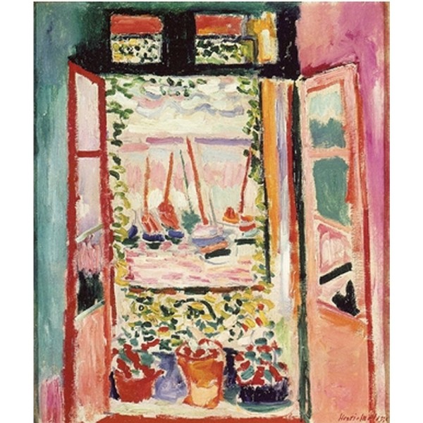 Puzzle d'art en bois 1000 pièces Michèle Wilson - Matisse : Fenêtre ouverte 1000 pièces - PMW-P956-1000