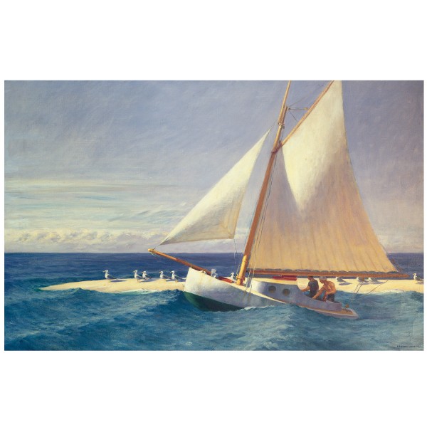 Puzzle d'art en bois 200 pièces Michèle Wilson - Hopper : Le bateau à voiles - PMW-H278-200