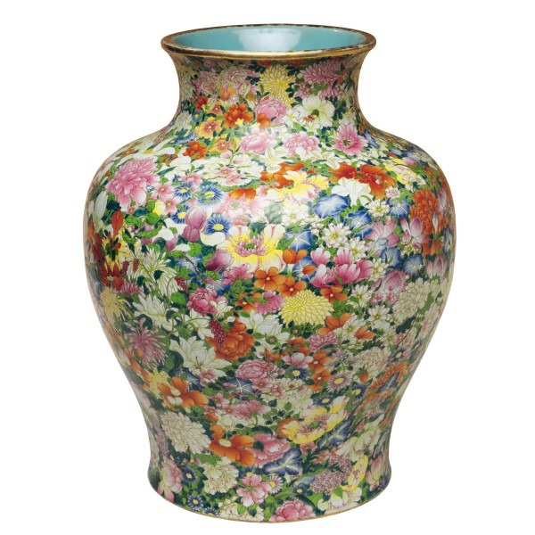 Puzzle d'art en bois 250 pièces Michèle Wilson : Vase Mille Fleurs - PMW-P130-250
