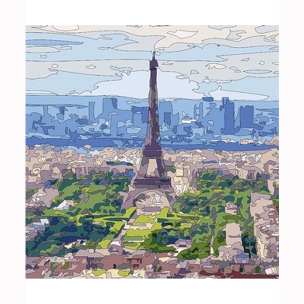 Puzzle d'art en bois 30 pièces Michèle Wilson Cuzzles Paris : Ciel de Paris - PMW-Z16