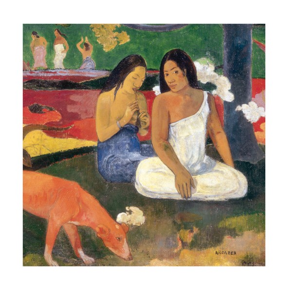 Puzzle d'art en bois 30 pièces Michèle Wilson - Gauguin : Arearea - PMW-Z358