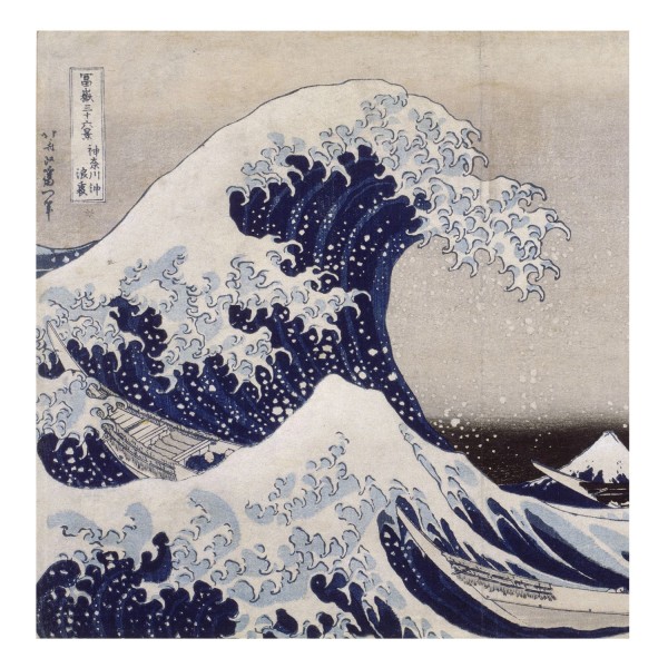 Puzzle d'art en bois 30 pièces Michèle Wilson - Hokusai : La vague - PMW-Z943