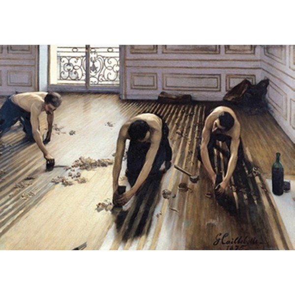 Puzzle d'art en bois 500 pièces Michèle Wilson - Caillebotte : Les Raboteurs de parquet - PMW-A817-500