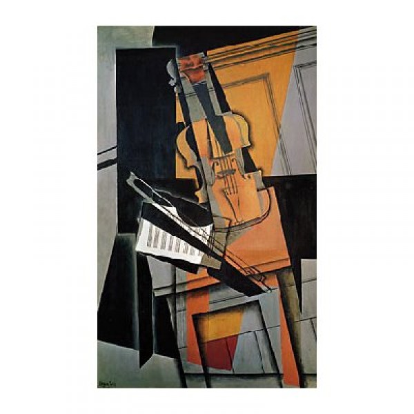 Puzzle d'art en bois 80 pièces Michèle Wilson - Le Violon Gris - PMW-A810-80