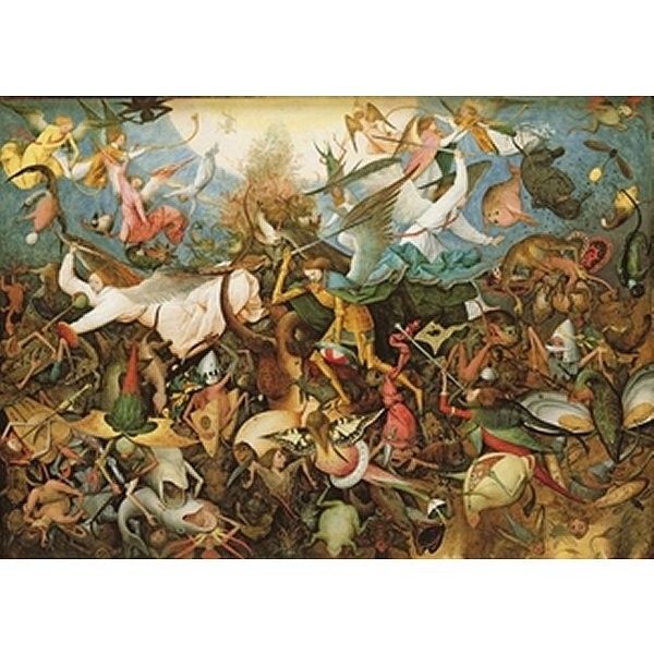 Puzzle d'art en bois 900 pièces Michèle Wilson - Brueghel : Chute des anges rebelles - PMW-A281-900