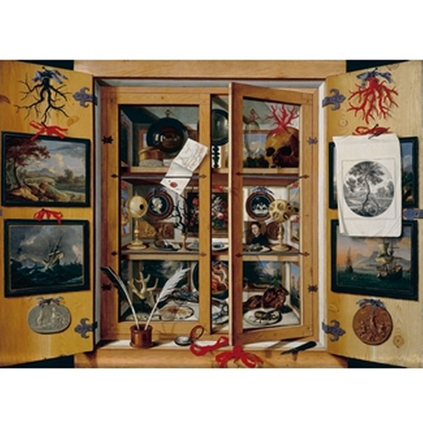 Puzzle en bois - Art maxi 100 pièces - Cabinet de curiosité - PMW-W155-100