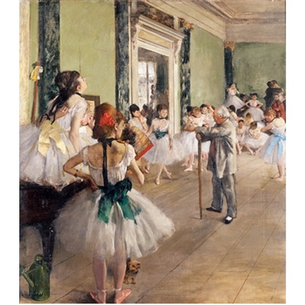 Puzzle en bois - Art maxi 50 pièces - Degas : La classe de danse - PMW-W015-50