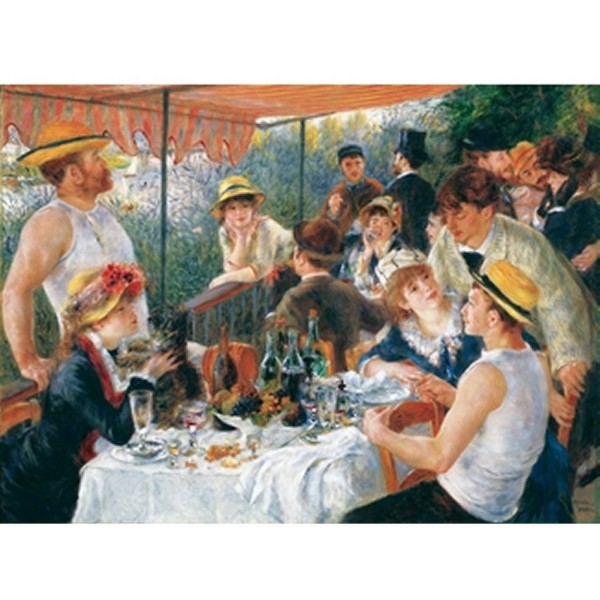 Puzzle en bois - Art maxi 50 pièces - Renoir : Le déjeuner des canotiers - PMW-W61-50