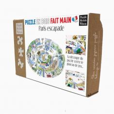 Puzzle 34 Teile Spiel : Paris Eskapade