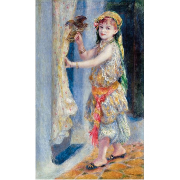 Puzzle d'art en bois 80 pièces Michèle Wilson : L'enfant à l'oiseau - Renoir - PMW-A453-80