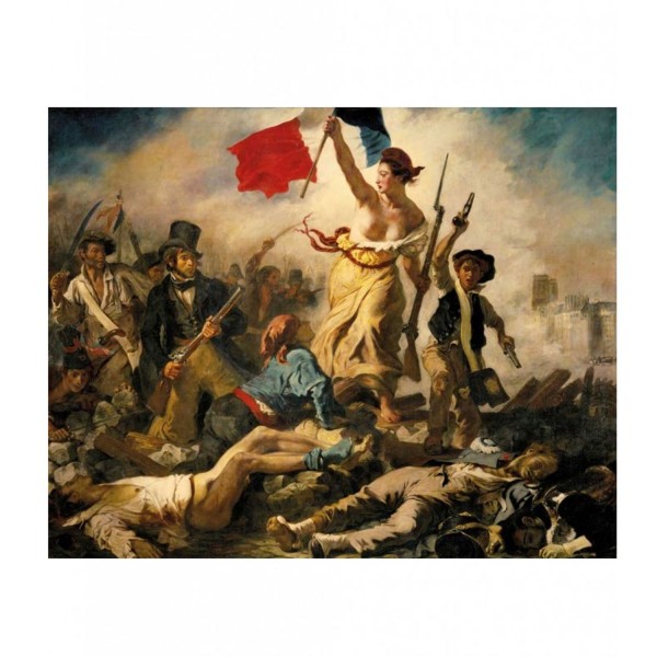 Puzzle d'art en bois 350 pièces Michèle Wilson : La Liberté guidant le Peuple - Delacroix - PMW-A460-350