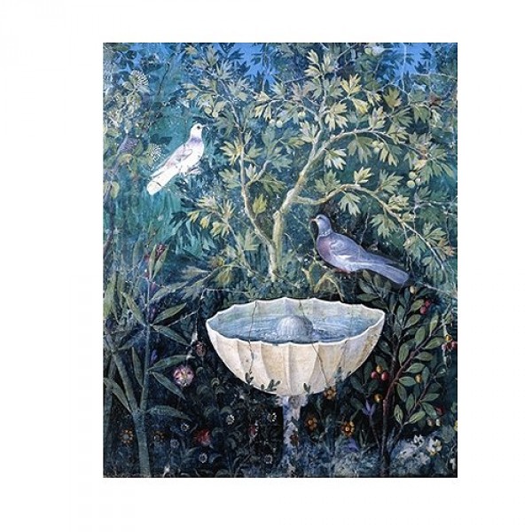Puzzle d'art en bois 150 pièces Michèle Wilson - Oiseau au jardin Pompéi - PMW-A256-150