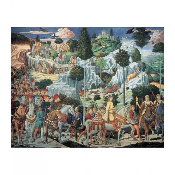 750-piece wooden art puzzle Michèle Wilson - Gozzoli: The Three Kings - PMW-A262-750