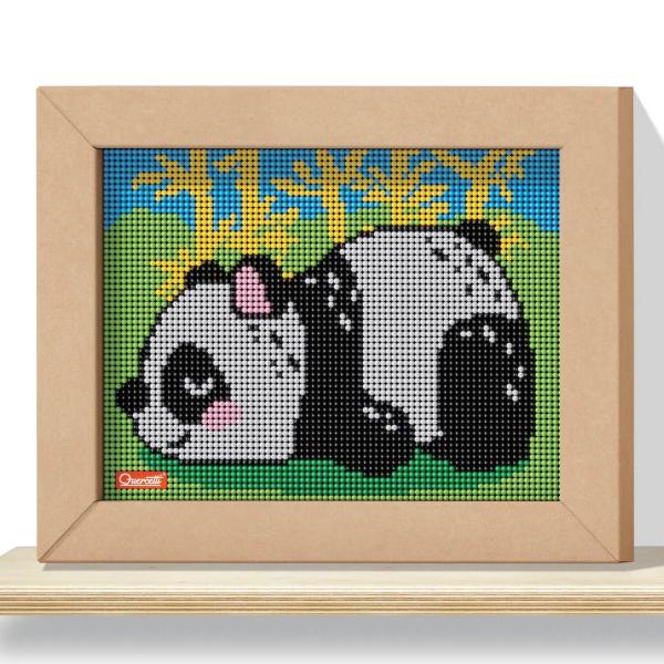 Pixel Art 4: Panda de diseño Kawaii - Quercetti-00797