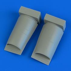 L-39/L-59 Albatros air intakes for Trumpeter - 1:48e - Quickboost