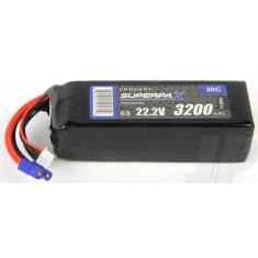 LiPo 6S 3200mAh 22.2V 30C EC3