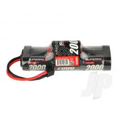 Accu Nimh8.4V 7 Elts 2000mAh NiMH - Format 6-1 Stick - Prise HCT Dean - SuperpaX 