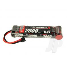 Superpax SC 8.4V 7 Elemernts 2000mAh NiMH, Format 6-1 Prise HCT Dean