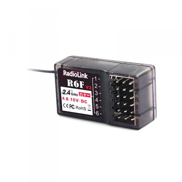 Recepteur RadioLink R6F 2.4Ghz 6Ch pour RC4GS, RC6GS, T8FB, T8S - RADR6F