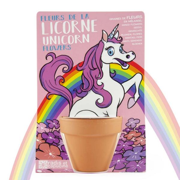 Gardening Kit: Unicorn Flowers - RadisetCapucine-34129