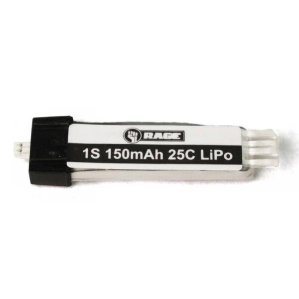 150mAh 1S 3.7V 15C LiPo Battery, Ultra-Micro Connector (Spirit of St. Louis)  - RGRA1124