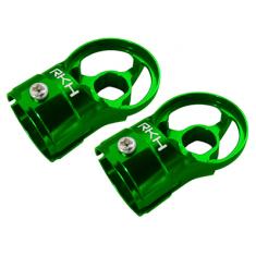 Support de moteur alu vert Pod 250 - Rakon Heli 