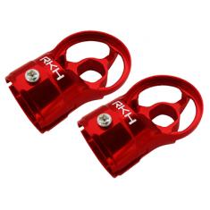 Support de moteur alu rouge Pod 250 - Rakon Heli 